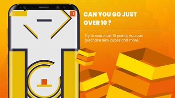 Jumping Cube - How Much You Can Score ? اسکرین شاٹ 2