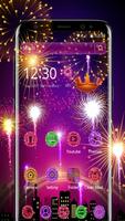 Magical fireworks theme screenshot 1