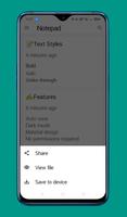 Notes App ภาพหน้าจอ 2