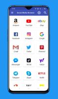 Social Media Browser Pro syot layar 1