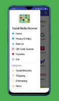 برنامه‌نما Social Media Browser Pro عکس از صفحه