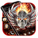 APK Fire angel skull theme