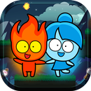 Fogo menino e menina da água -Forest Temple Maze APK