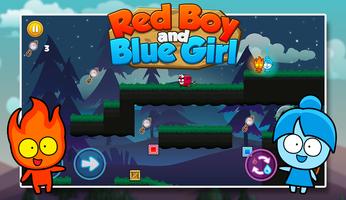 Red boy and Blue girl - Forest Temple Maze capture d'écran 1