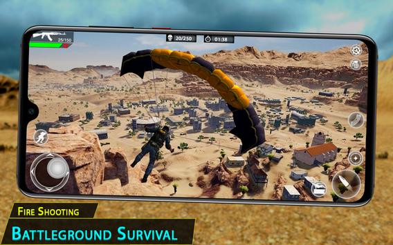 Fire Battleground Survival Shooting Squad Games screenshot 6