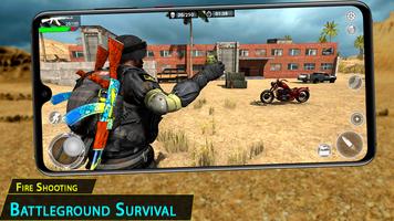 Fire Battleground Survival Shooting Squad Games capture d'écran 1