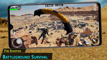 Fire Battleground Survival Shooting Squad Games capture d'écran 2