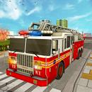 American Firefighter Games :Fire Truck Rescue Game APK