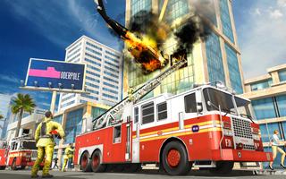 FireFighter Truck Driving Game screenshot 2