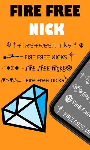 Fire Free Name Creator Nickname Generator Pour Android