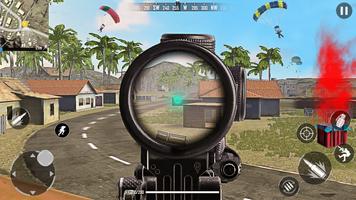 FPS Commando Offline Fire Game 海报