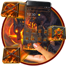 Fire wolf launcher theme APK