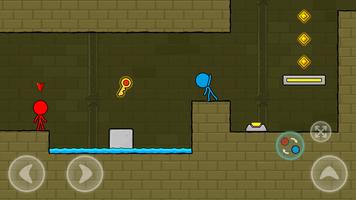 Red and Blue Stickman : Animat screenshot 1