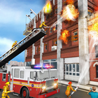 Fire Truck Firefighter Rescue ikona