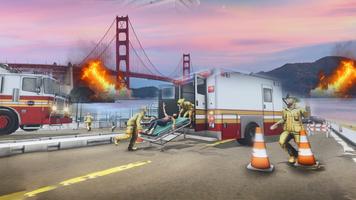 Fire Truck Firefighter Rescue screenshot 1