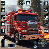 Fire Truck Rescue Truck Games