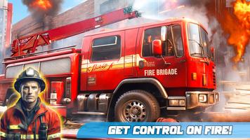 Fire Truck Rescue Simulator capture d'écran 3