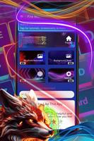 Fire Wolf Keyboard Theme スクリーンショット 1