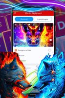 Fire Wolf Keyboard Theme スクリーンショット 2