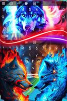 Fire Wolf Keyboard Theme スクリーンショット 3