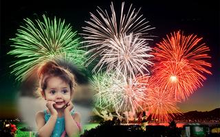 Firework Photo Frames penulis hantaran