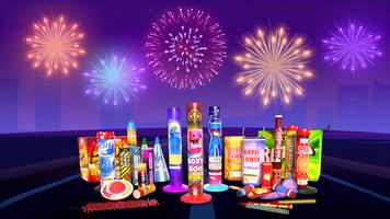 Fireworks Play & Cracker prank Affiche