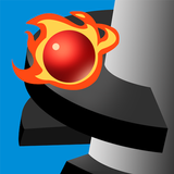 Fireball 3D - Run & Jump on the helix road иконка