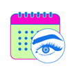 Agenda Designer de Sobrancelha ikon