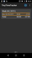 Work Time Tracker capture d'écran 1