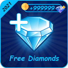 Guide and Free Diamonds for Free 2021 icône