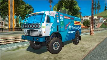 Mod Bussid Truck Indonesia ポスター