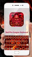 Red Fire Dragon Keyboard imagem de tela 1