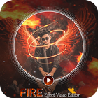 Fire Effect Video Maker icône