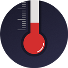 リアルタイム温度計 湿度計 - 気圧計&気温計 アイコン