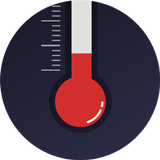 リアルタイム温度計 湿度計 - 気圧計&気温計