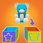 Toy sort 3D: How to be a dutiful kid? آئیکن
