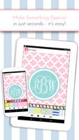 Monogram It! Custom Wallpapers captura de pantalla 1