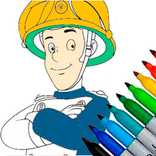 Firefighter Coloring Book