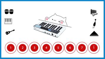 Bongo Cat Musical Instruments โปสเตอร์