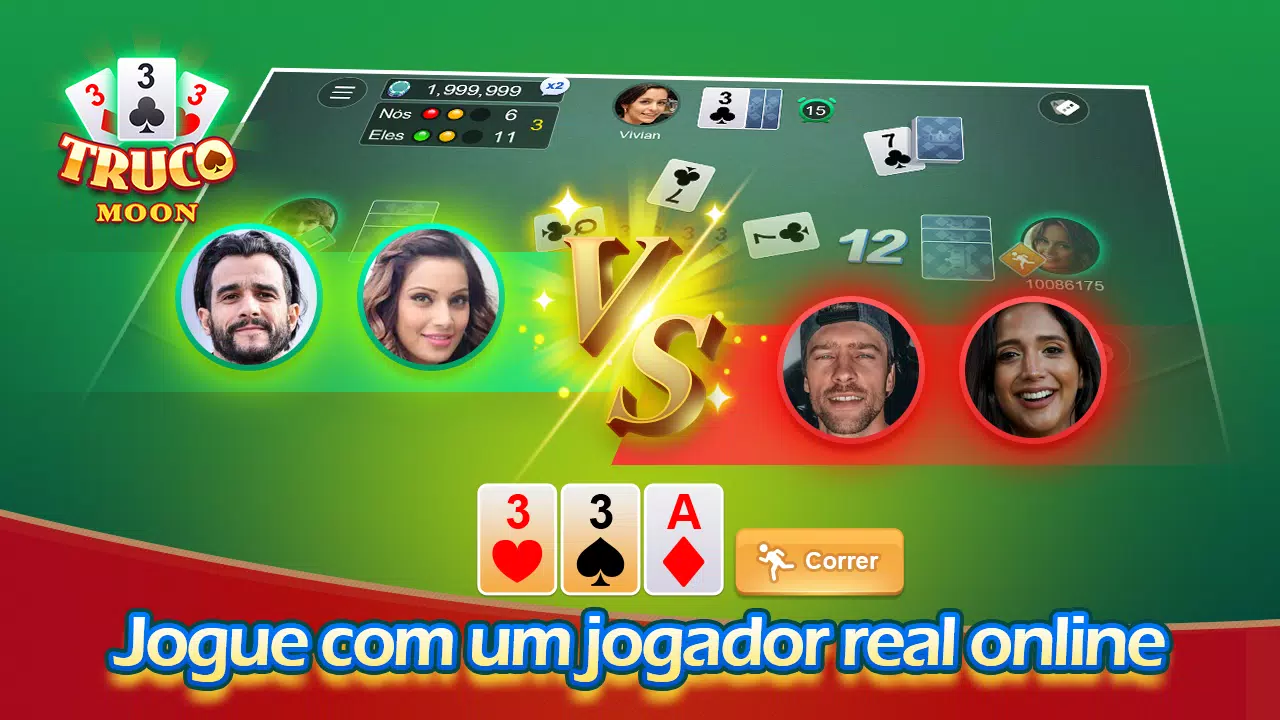 Truco Online Valendo - Clube de Truco no App Cacheta League