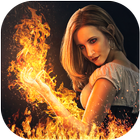 Fire Photo Effects & Editor icône