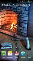 Fireplace 3D FREE lwp تصوير الشاشة 2