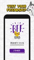 BFF Friendship Test for Fun Affiche