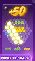 Hexa Puzzle 2 -The Hexagon Block Elimination Game captura de pantalla 2