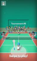 Mini Tennis tournament : sport game الملصق