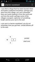 a barren wasteland - text rpg screenshot 1