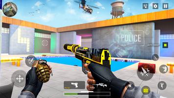 juegos de policía: comando FPS captura de pantalla 1