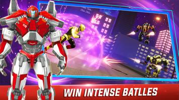 Flying Spider Hero Robot Games poster