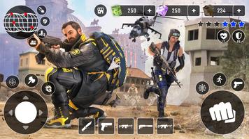 FPS Online Strike Gun Games پوسٹر