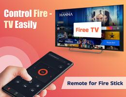 Remote for Fire TV + FireStick Affiche